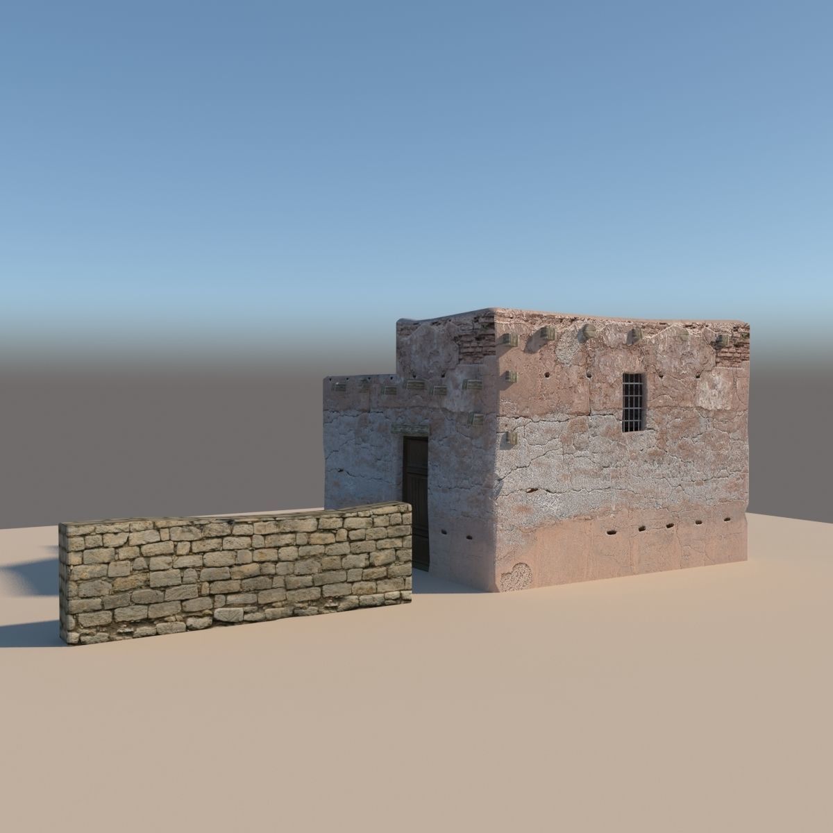 Old House Pack 1 3D model_8