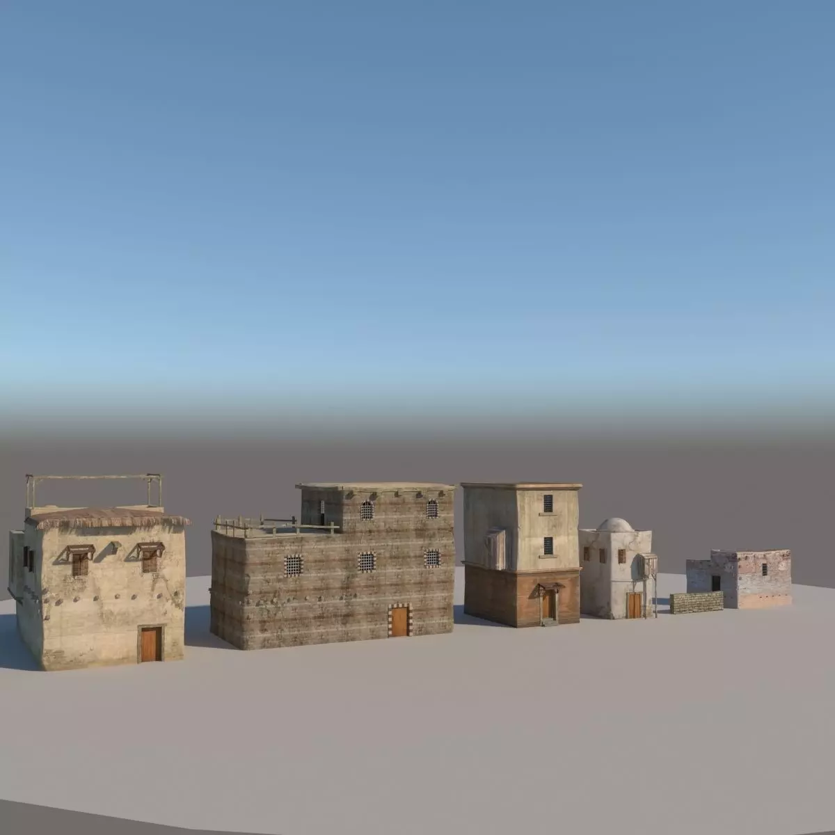 Old House Pack 1 3D model_0