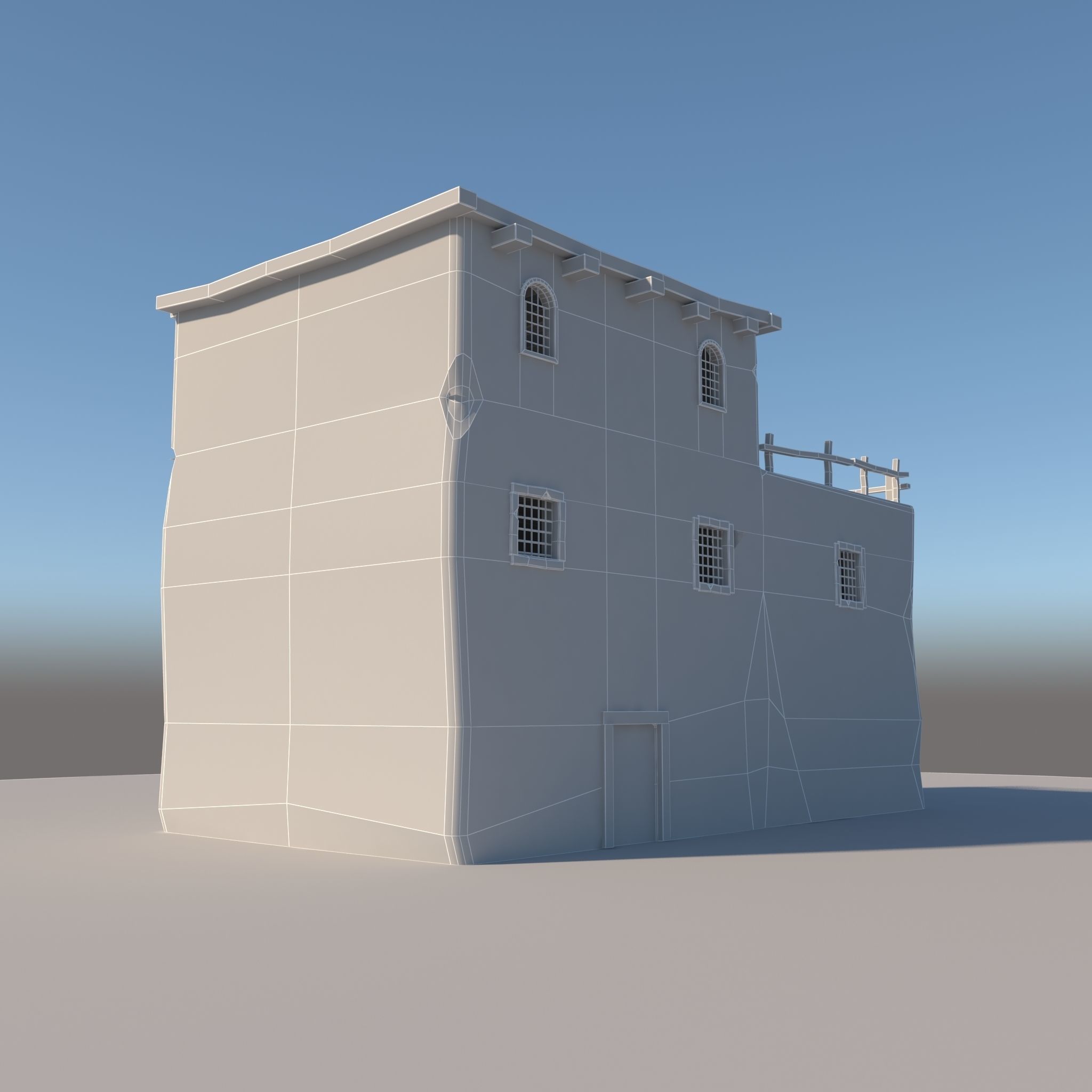 Old House Pack 1 3D model_40
