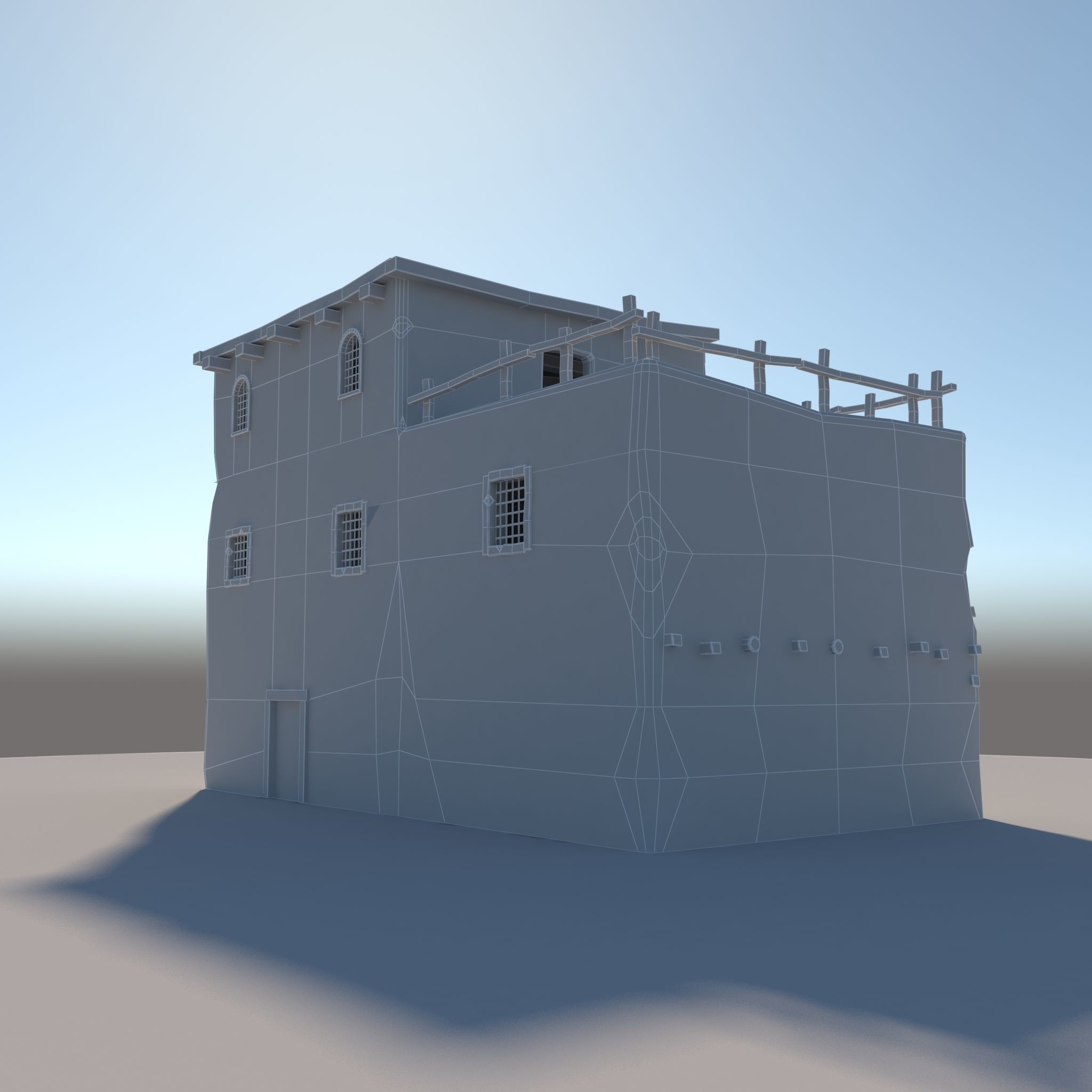 Old House Pack 1 3D model_42