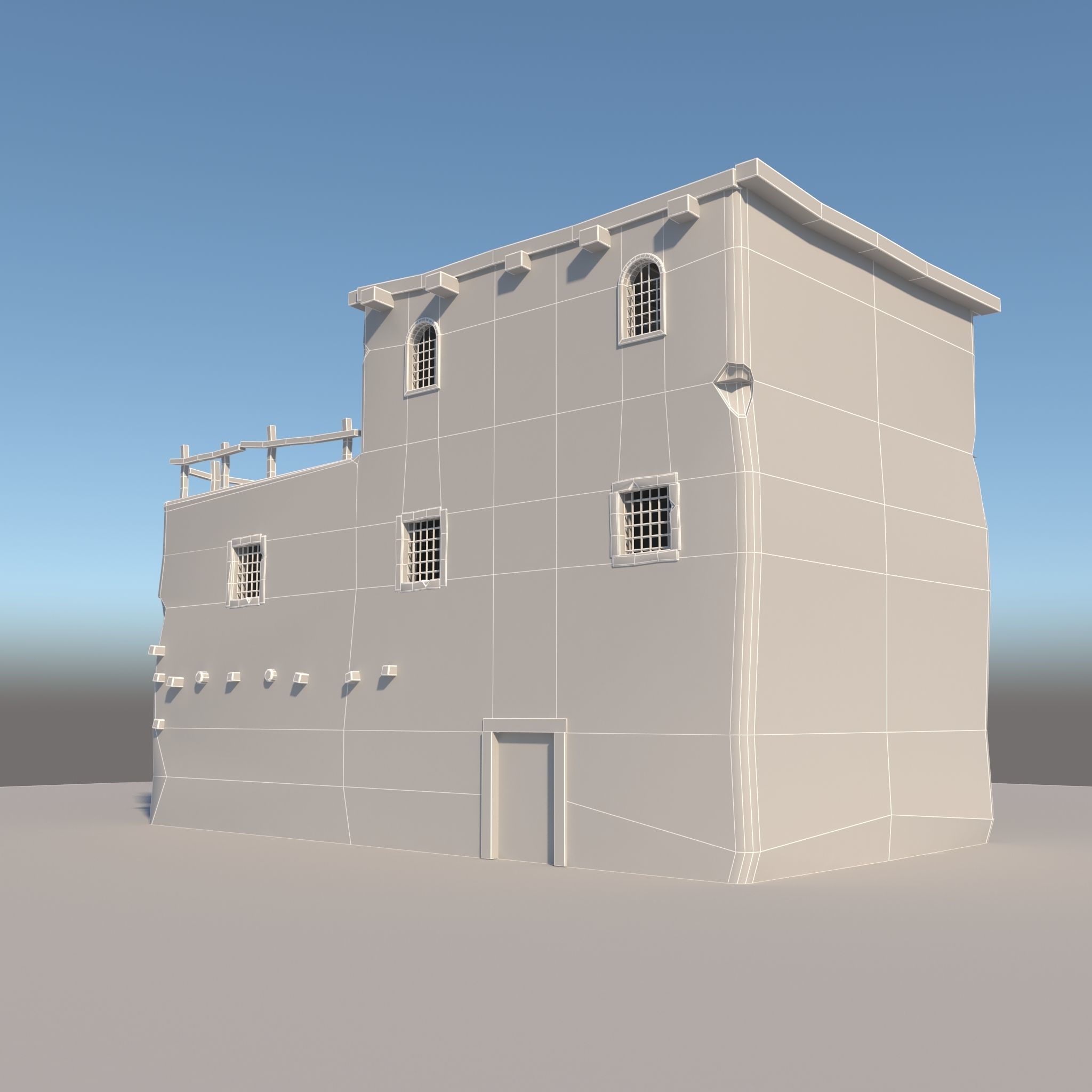 Old House Pack 1 3D model_41