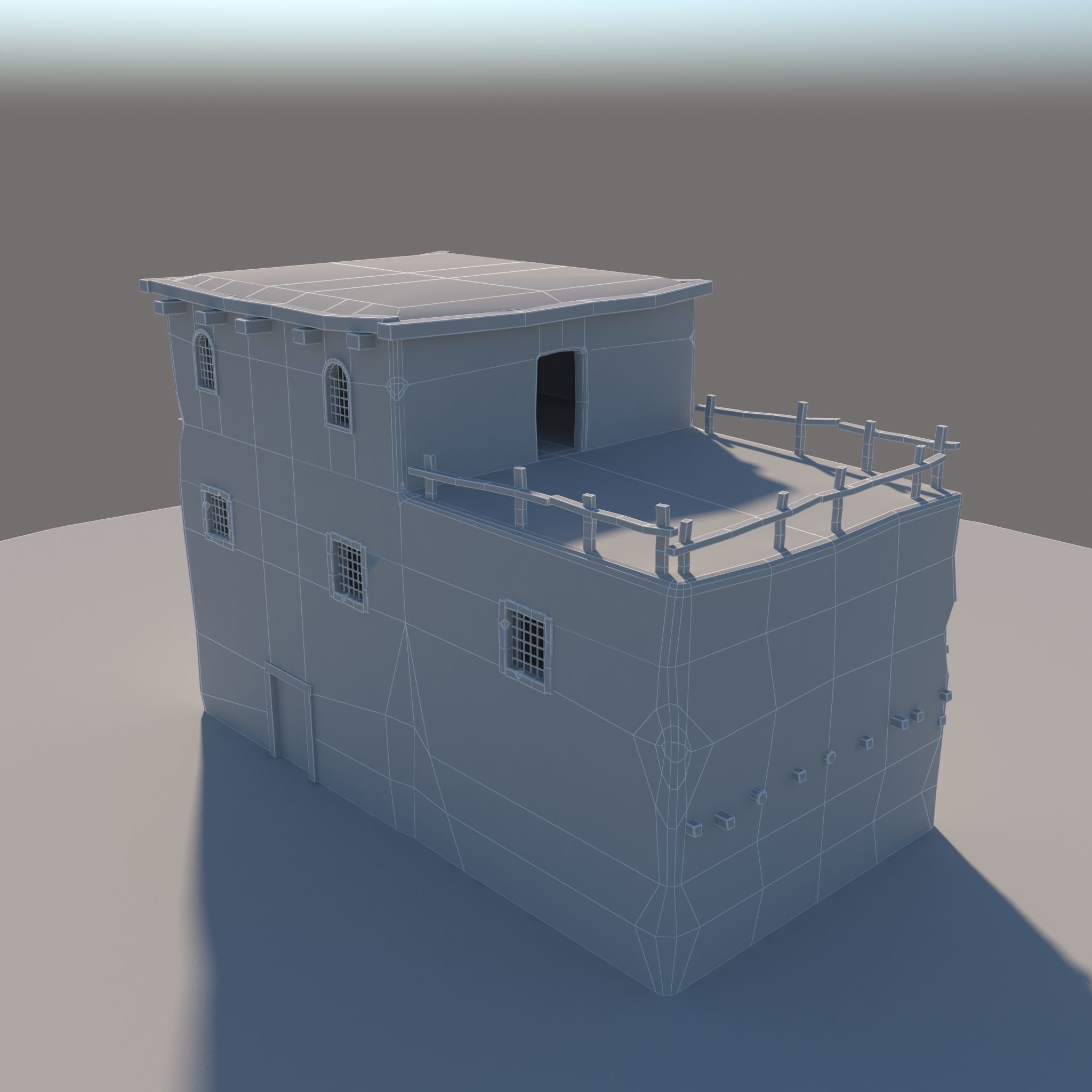 Old House Pack 1 3D model_43