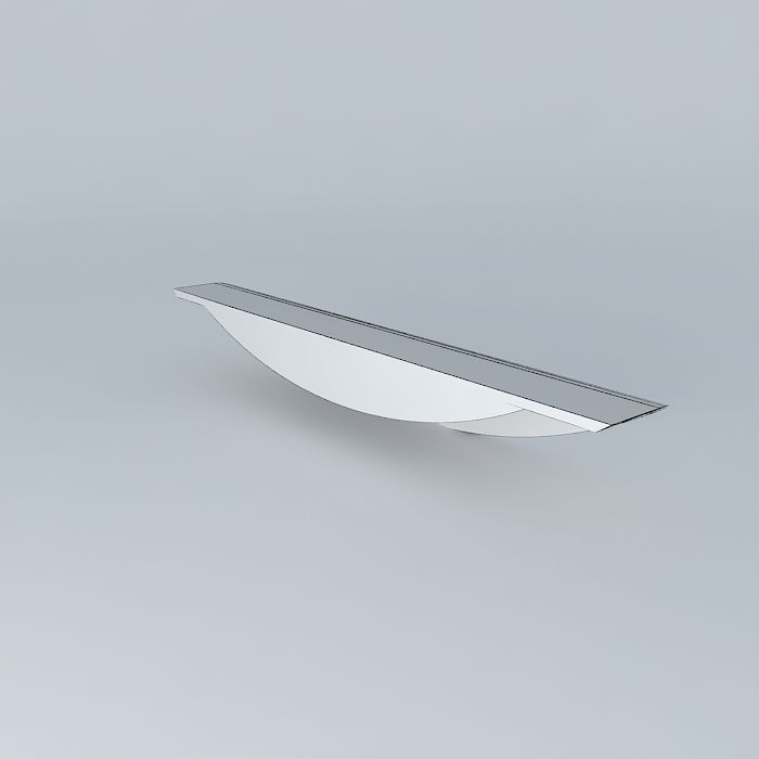 Handle Furniture Free 3D model_3