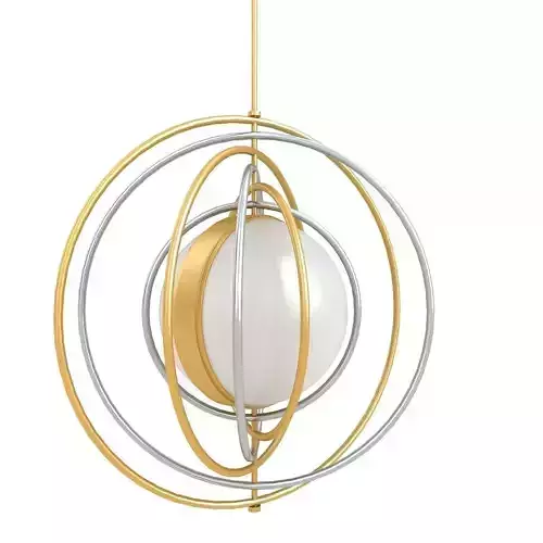 Chandelier gold and pendant light