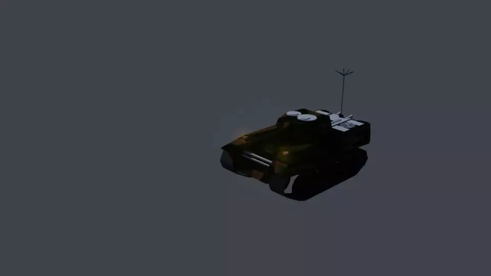 Modern Tank 3D model