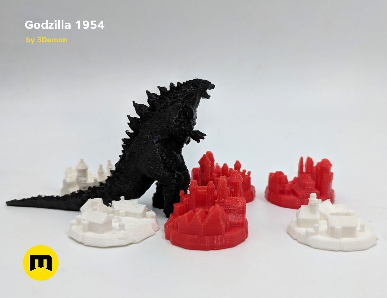 Godzilla figure and bottle opener Free 3D print model_13