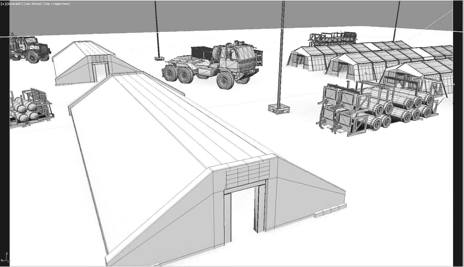 Bunker Model Military Bunker 3D Model 3D model | CGTrader