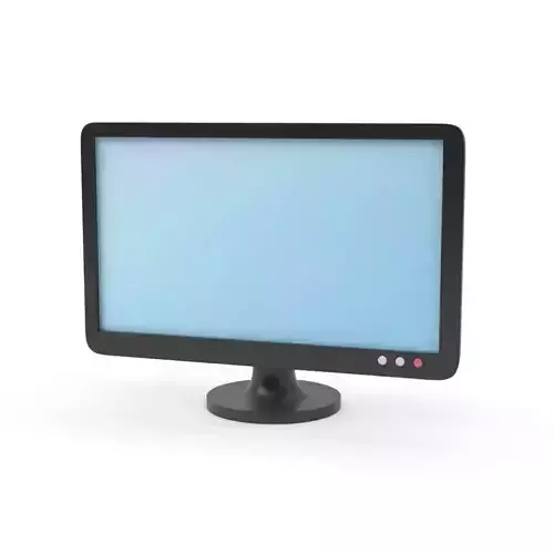 TV screen monitor computer screen simple cartoon