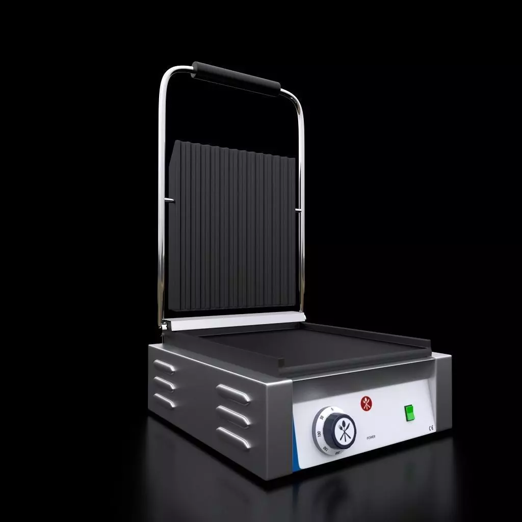 Grill electric 3D model_0