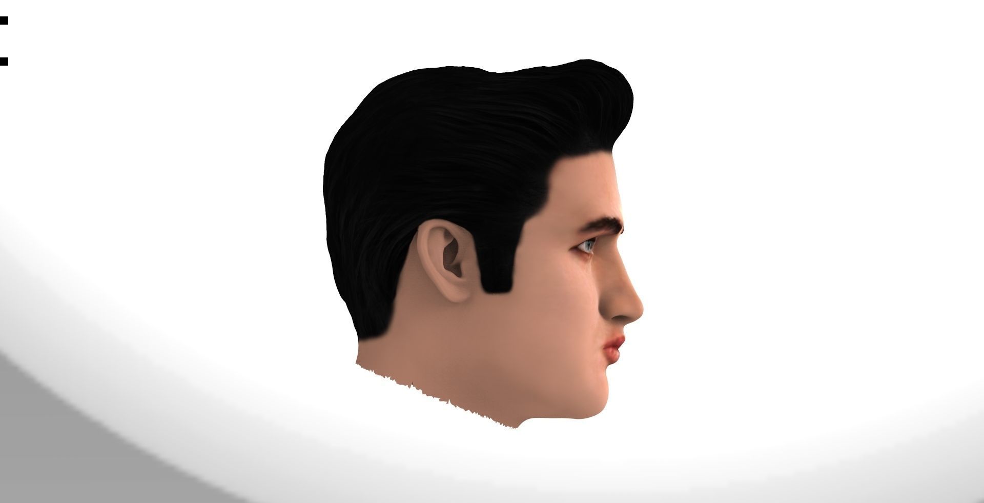 Elvis Presley 3D model_5