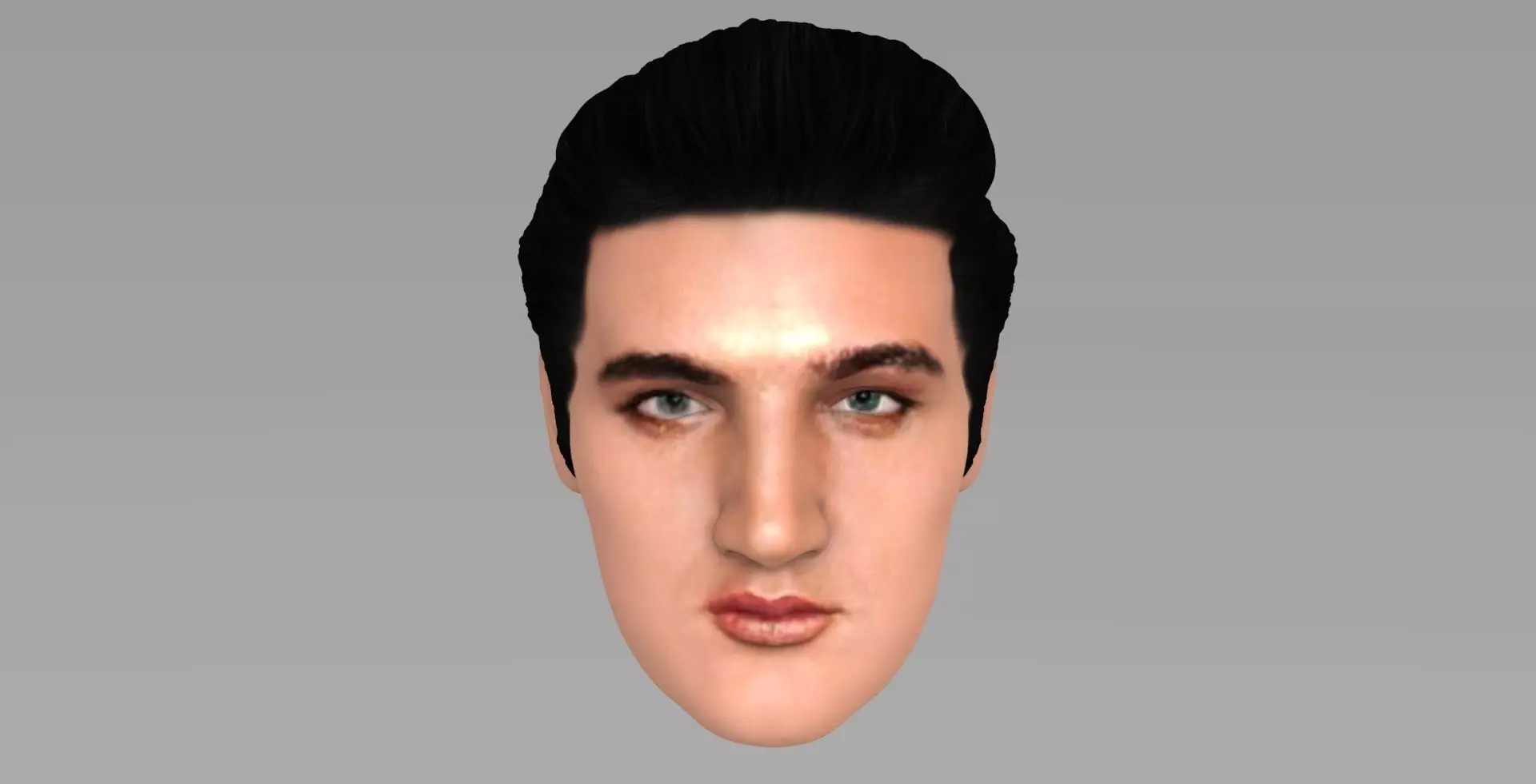 Elvis Presley 3D model_0