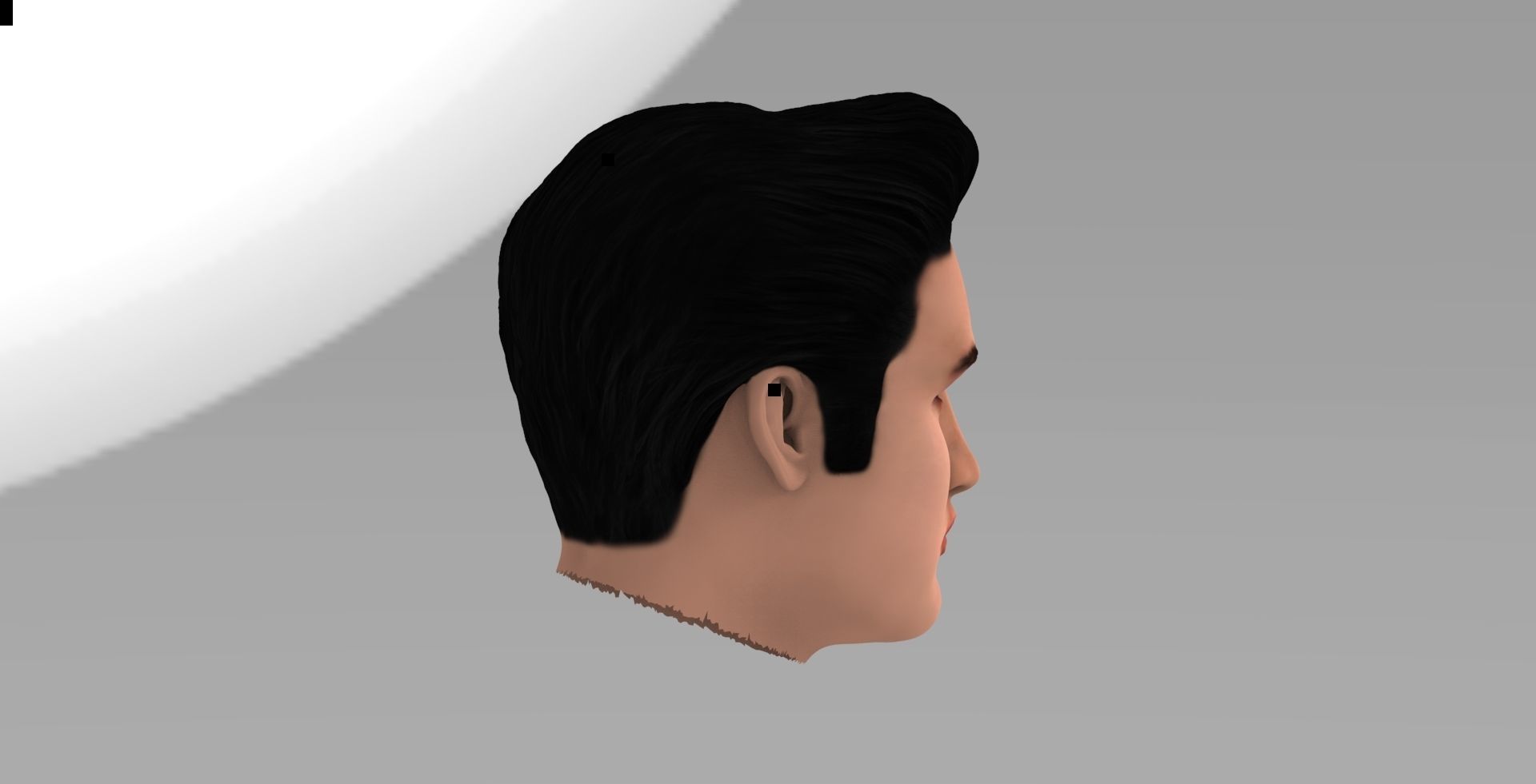 Elvis Presley 3D model_4