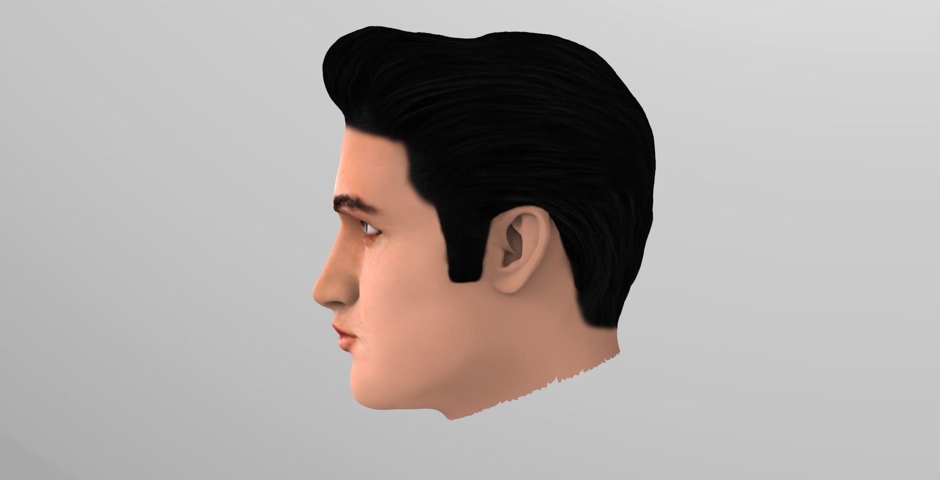 Elvis Presley 3D model_2