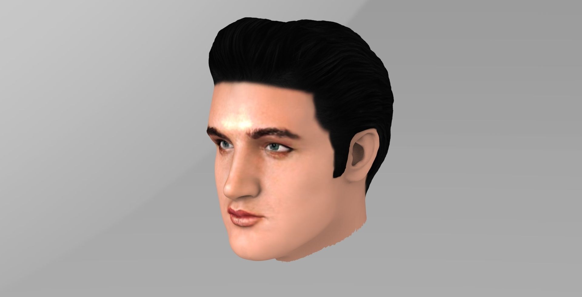 Elvis Presley 3D model_1