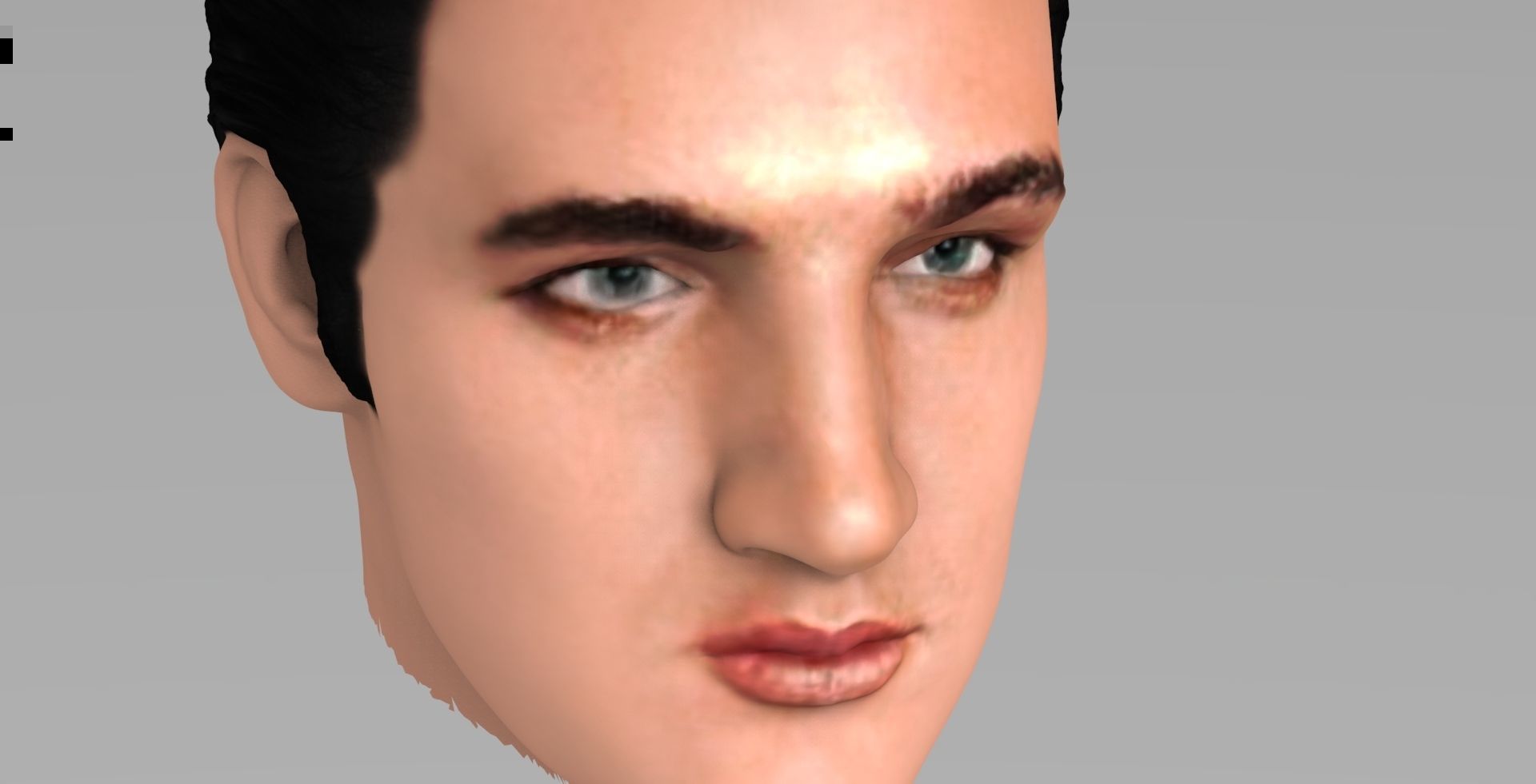 Elvis Presley 3D model_8