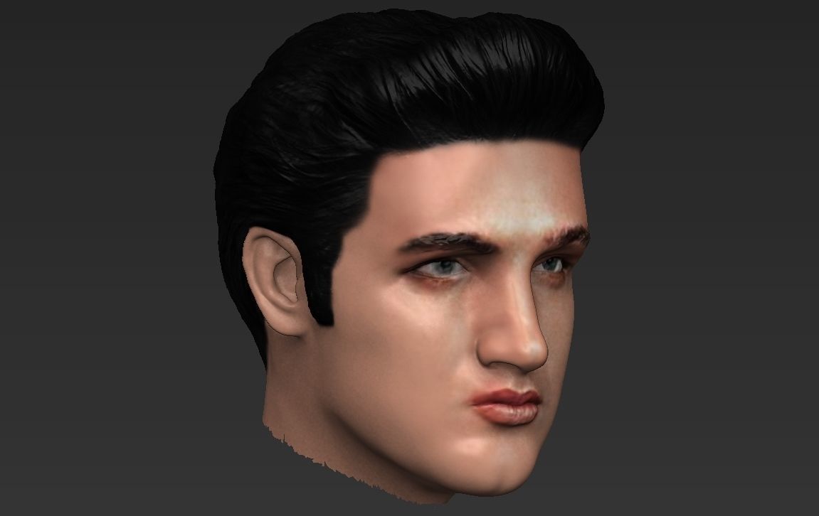Elvis Presley 3D model_12