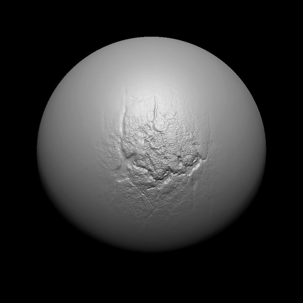 Zbrush Alpha Tree Bark Set01 Texture_19