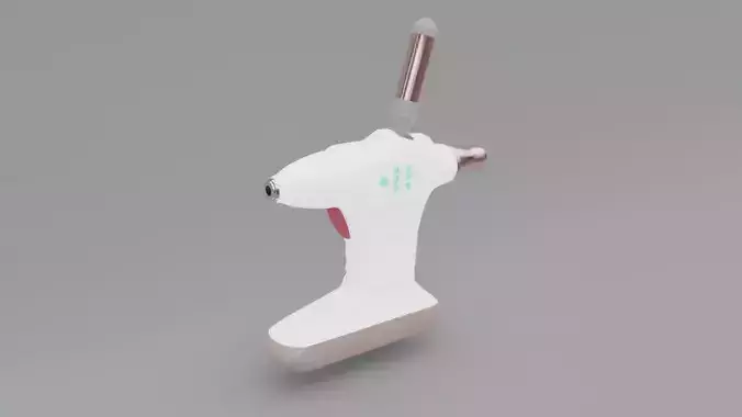 Futuristic Jet Injection 3D model