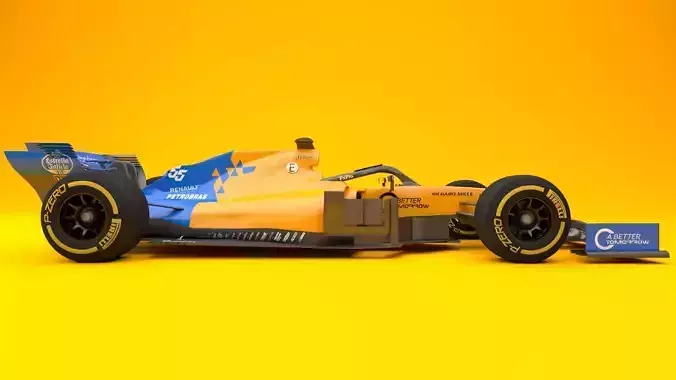 McLaren MCL 34 3D MODEL F1 2019
