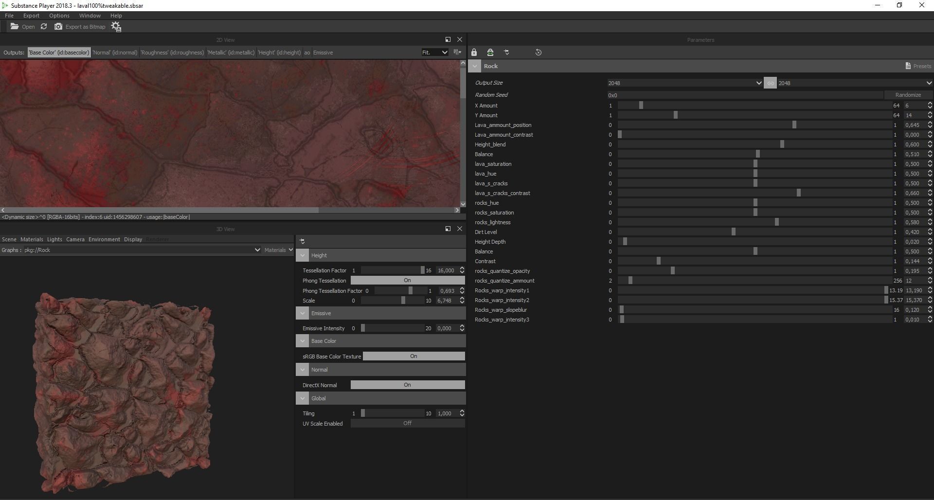 Ultimate Lava Generator Substance  Texture_3