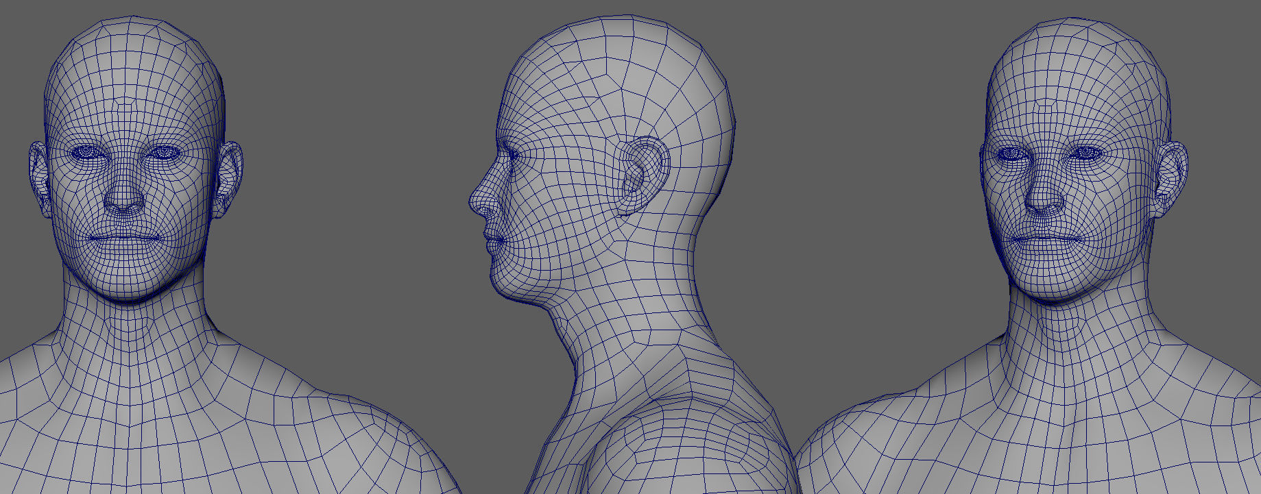 3D Realistic Male with Casual Clothing  Low-poly 3D model_15