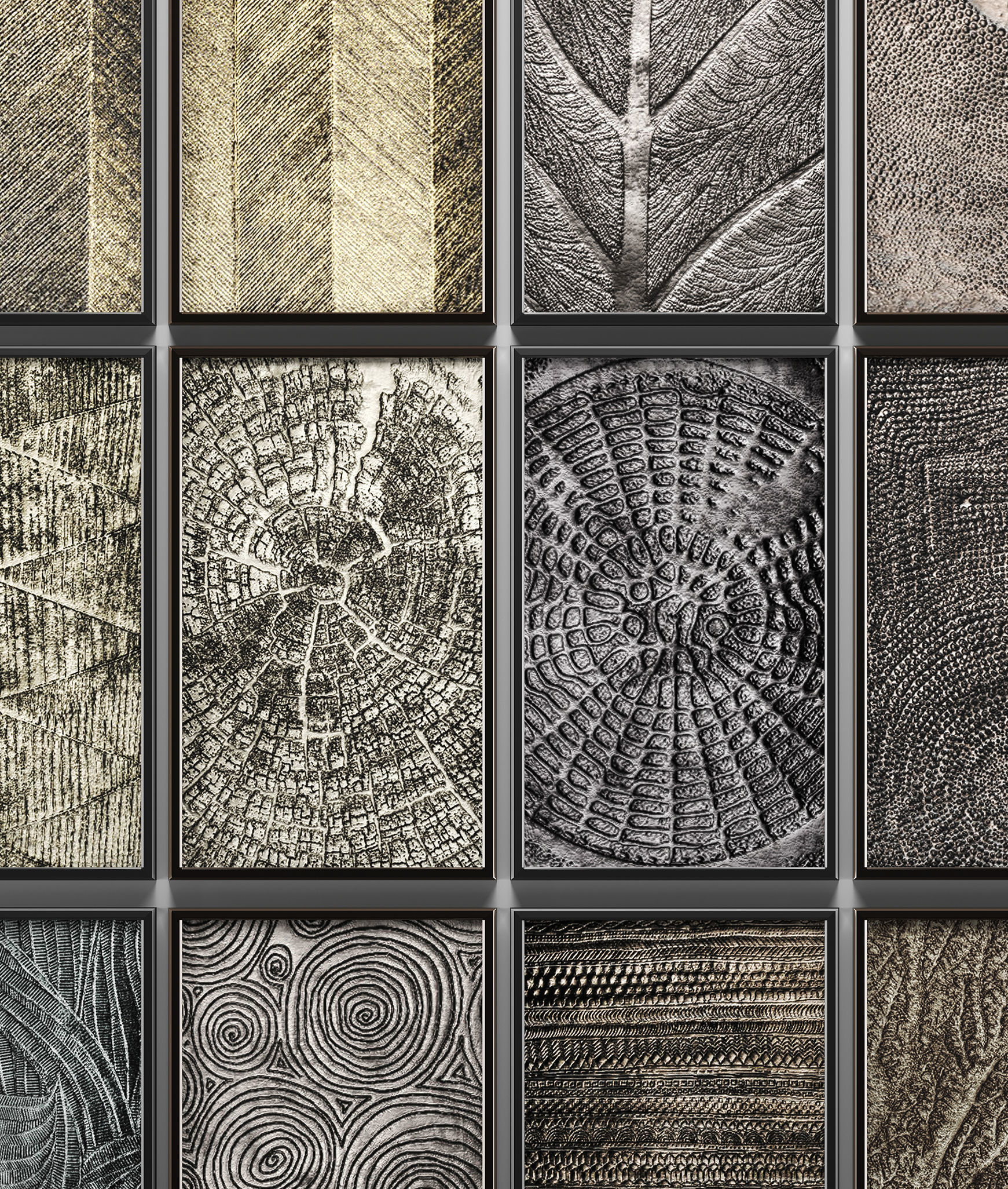 Collection of paintings for walls 9 3D model_3