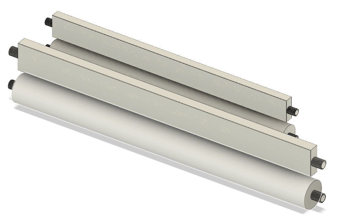 One way valve with no moving parts 3D print model_4