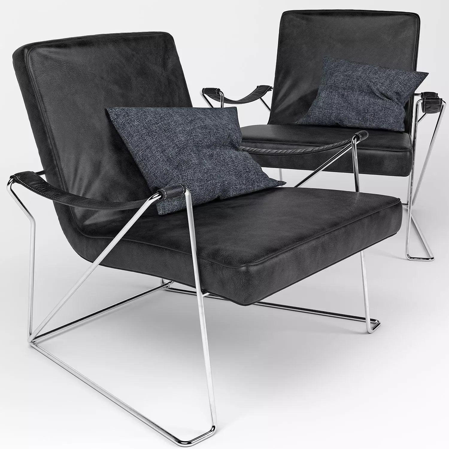 Super Hella MAURO LIPPARINI armchair 3D model