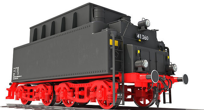 Tender Coal Car 3D model