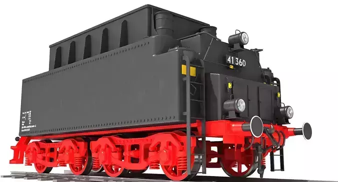 Tender Coal Car 3D model