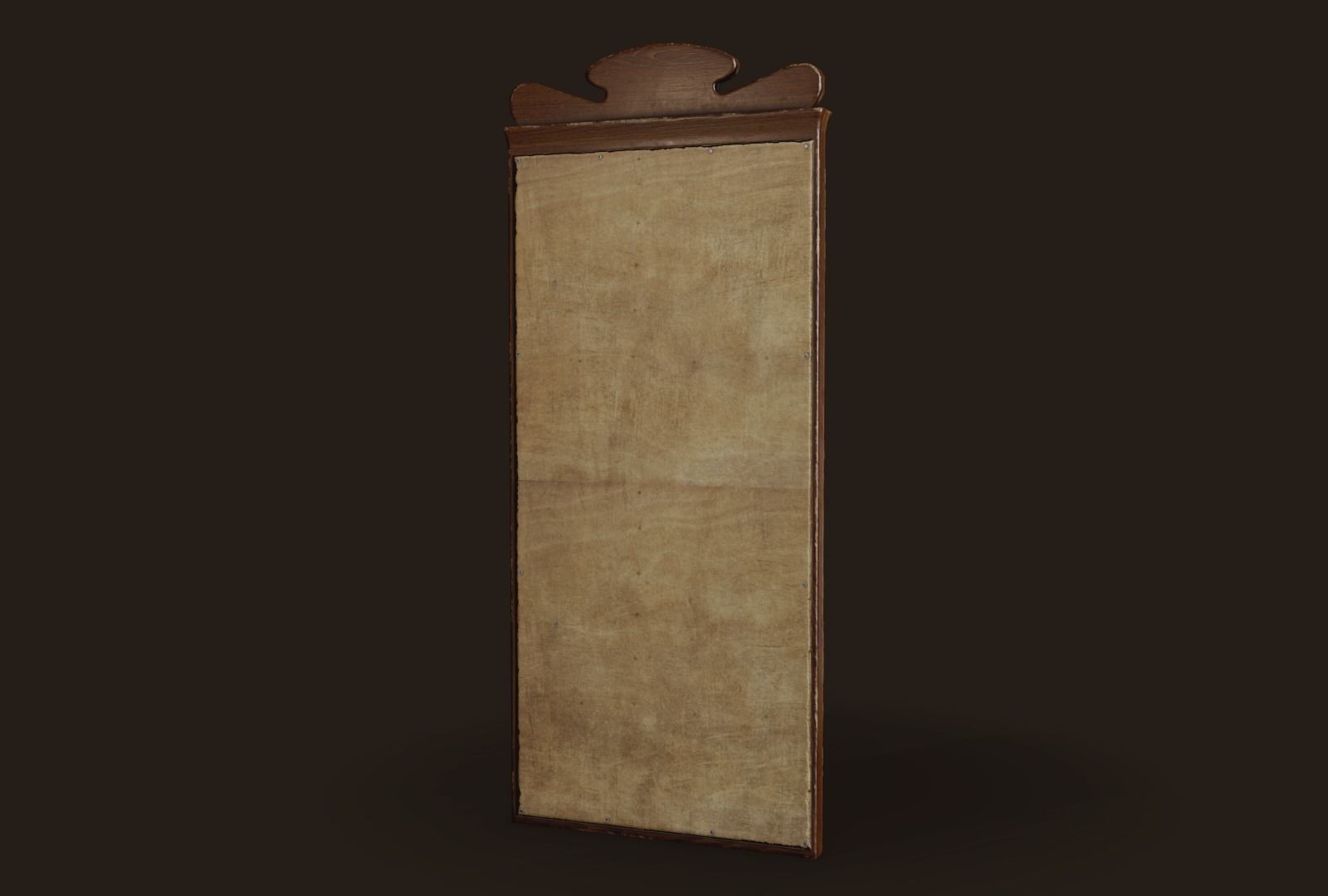 Dirty Mirror - PBR Game Ready Low-poly 3D model_2