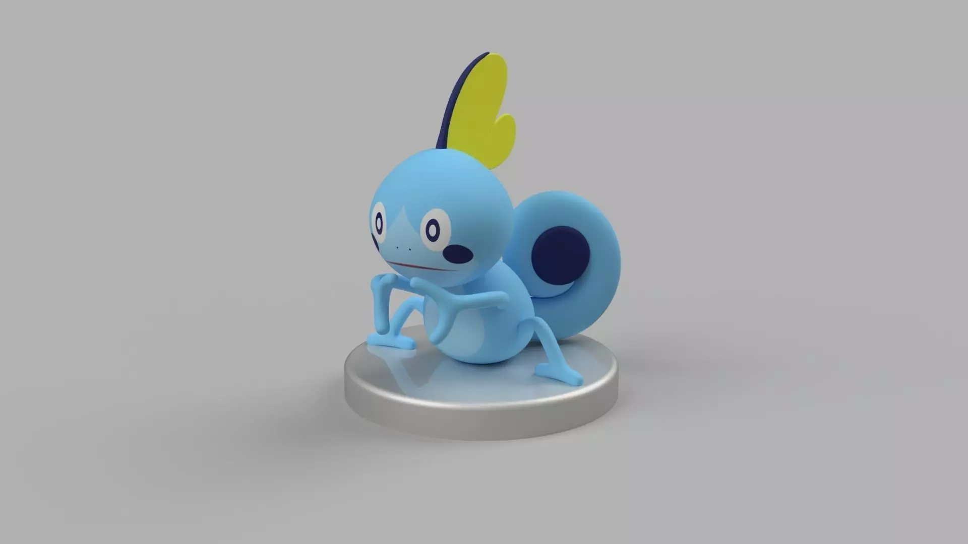 Sobble Figurine 3D print model