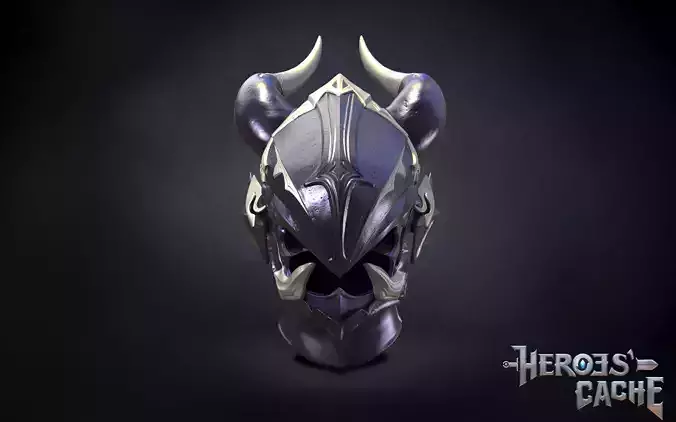 Final Fantasy XIV - Drachen Helmet 3D print model