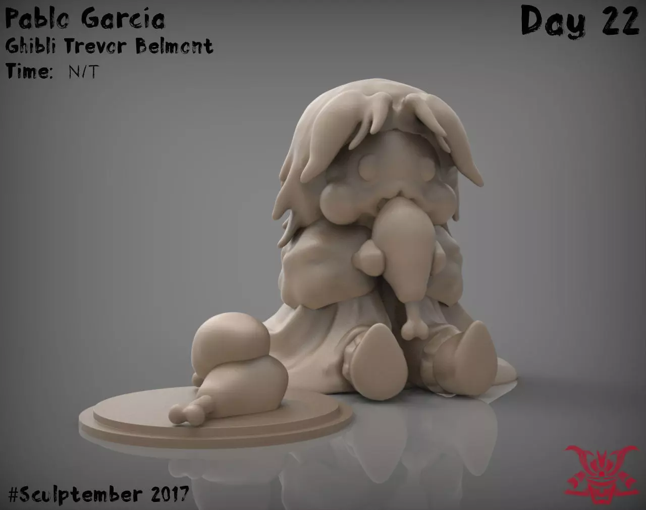 Ghibli Trevor Belmont Free 3D print model