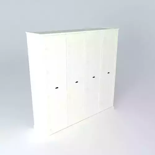 wardrobe three door cabinet
