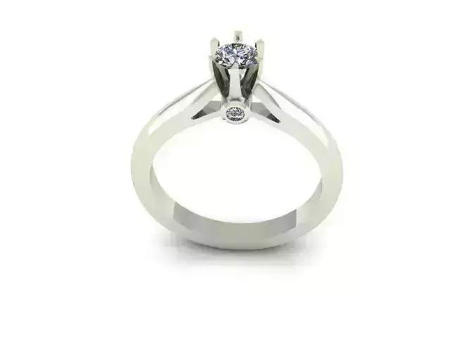 solitaire jewelry ring 