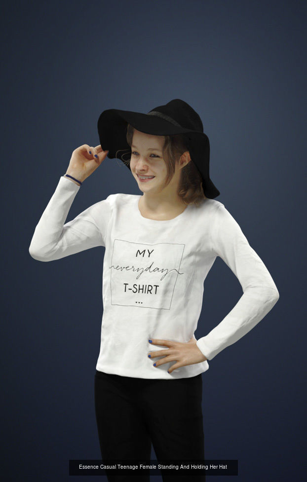 50x Scanned Man Woman People - Casual1-2-3 Sitting1 Office1 3D Model Collection_14