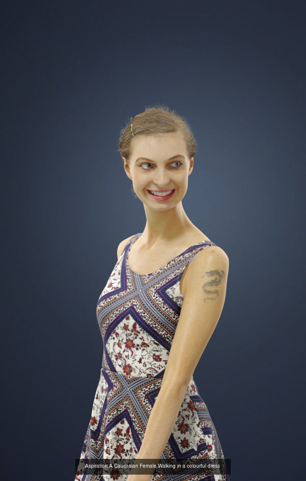 50x Scanned Man Woman People - Casual1-2-3 Sitting1 Office1 3D Model Collection_4