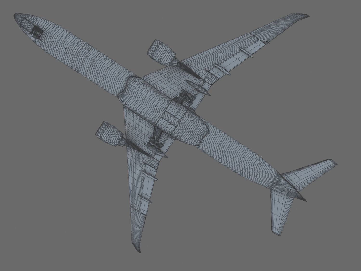 Boeing 777-300ER 3D model_10