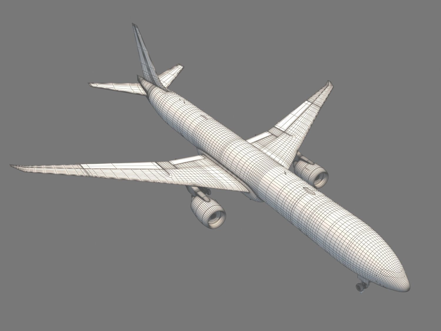 Boeing 777-300ER 3D model_7