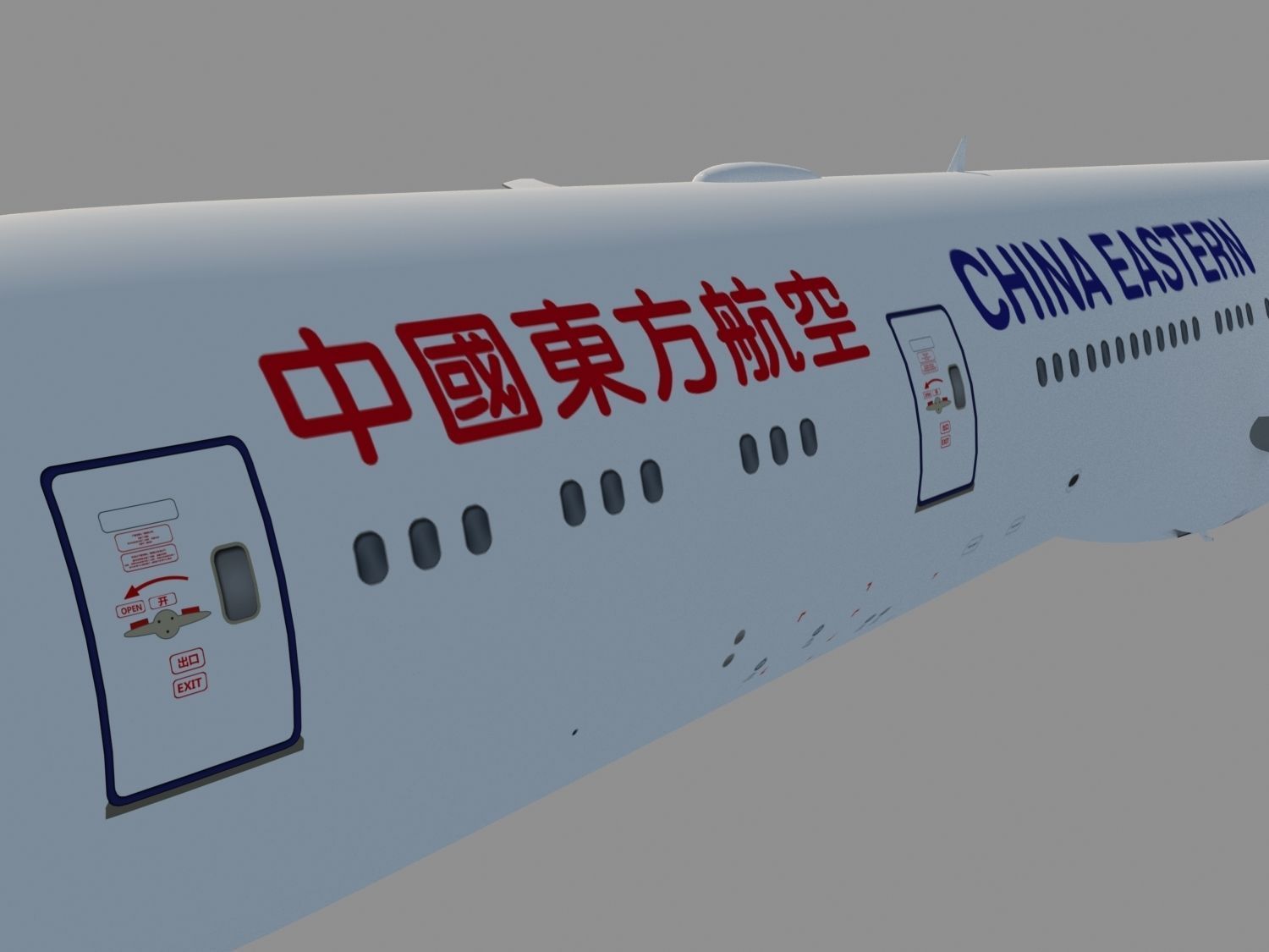 Boeing 777-300ER 3D model_4
