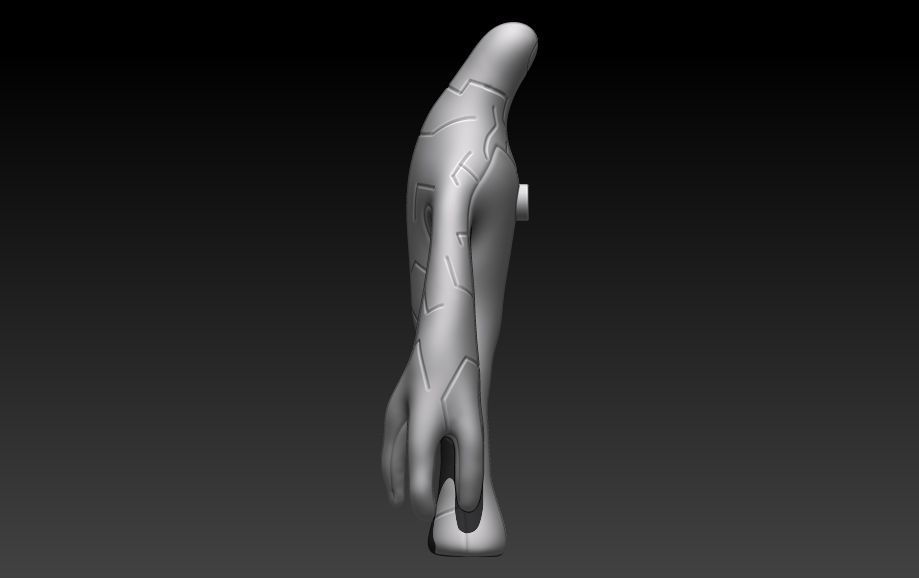 Ultra T alien figure 3D print model_6