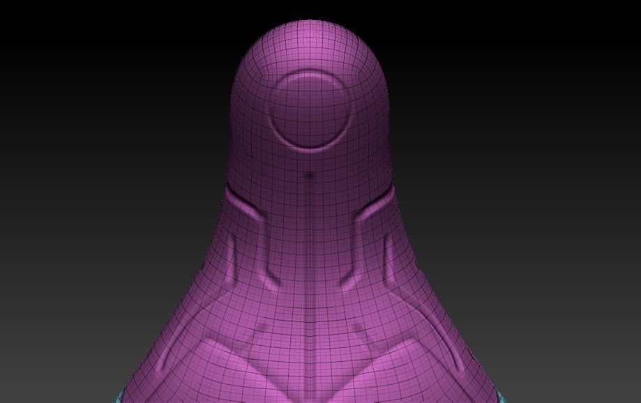 Ultra T alien figure 3D print model_8