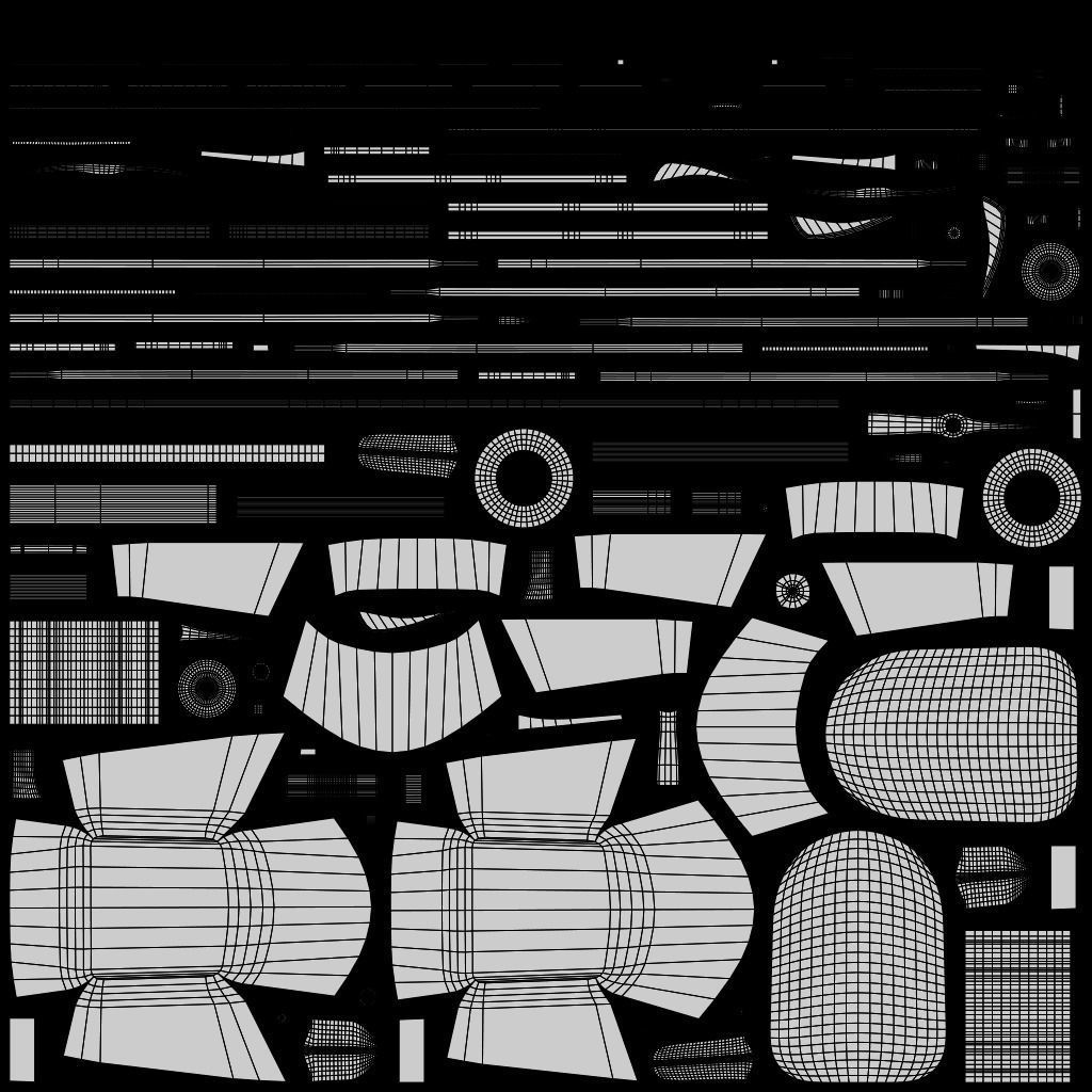 Outdoor Tools And Wheelbarrow Low-poly 3D model_28