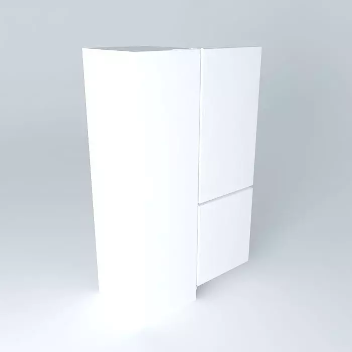 refrigerator cabinet Free 3D model_0