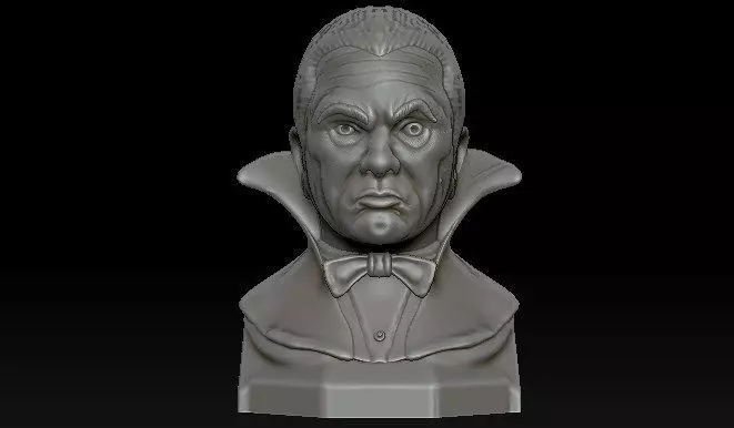 Dracula Bust 3D print model