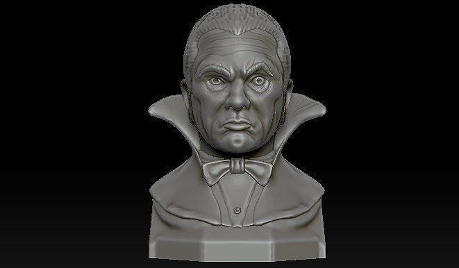 Dracula Bust 3D print model