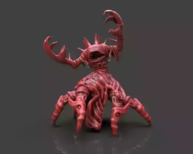 Crab Monster Figurine