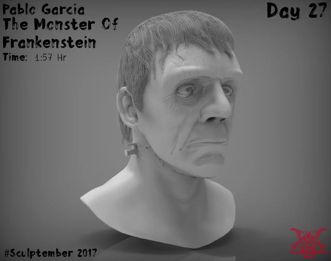 The Monster of Frankenstein 3D print model