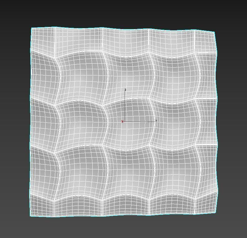 3d wall panel  3D model_1